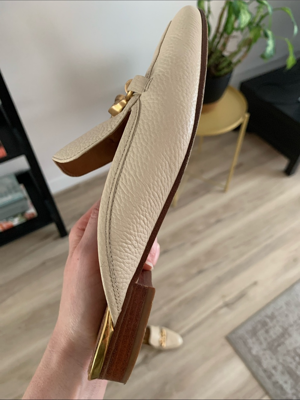 Tory Burch Jessa Leather Backless Mule Size 7 - Picture 7 of 14